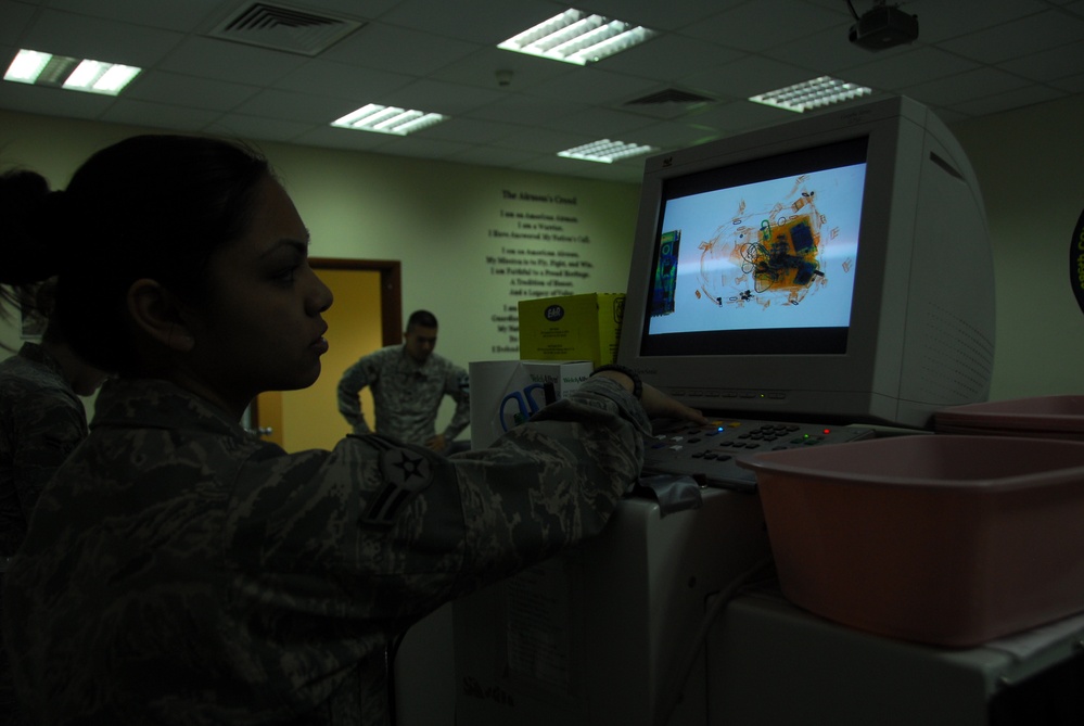 Contingency Aero Medical Staging Facility Cares for Transient Wounded