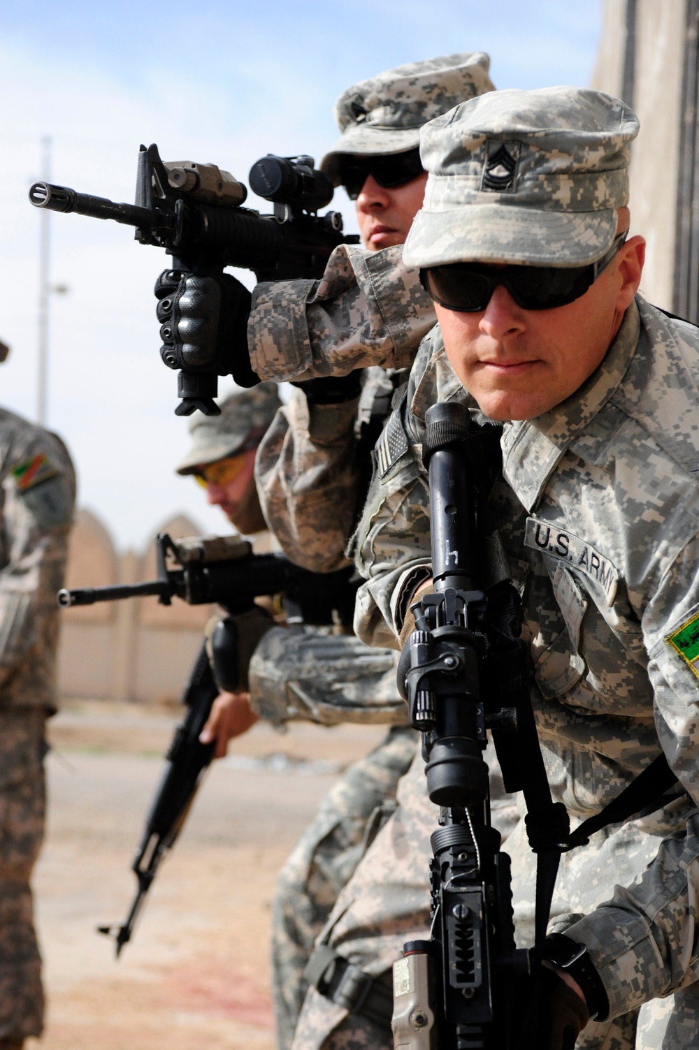 Training at Joint Security Station Kadhimiya