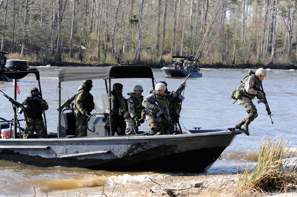 Field training exercise in Mississippi