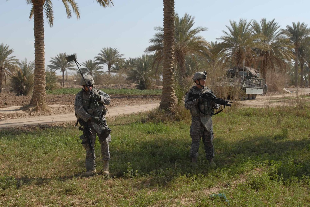 Cordon and Search Mission Canvasses Village of Kem, Builds Relationships