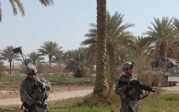 Cordon and Search Mission Canvasses Village of Kem, Builds Relationships