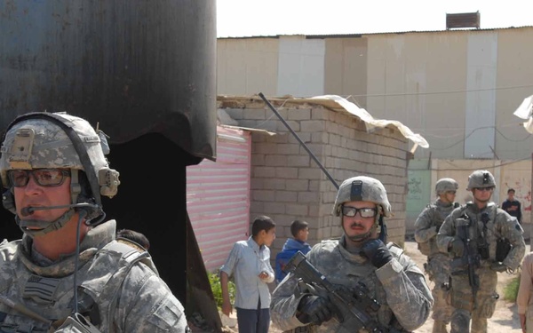 Cordon and search mission canvasses village of Kem, builds relationships