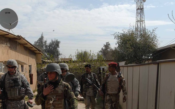 Cordon and search mission canvasses village of Kem, builds relationships