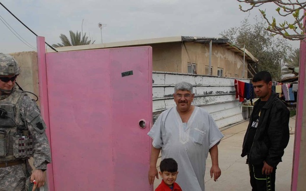 Cordon and search mission canvasses village of Kem, builds relationships