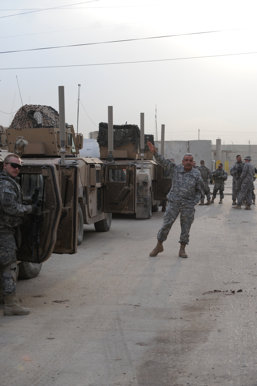 School opening in eastern Baghdad, Iraq