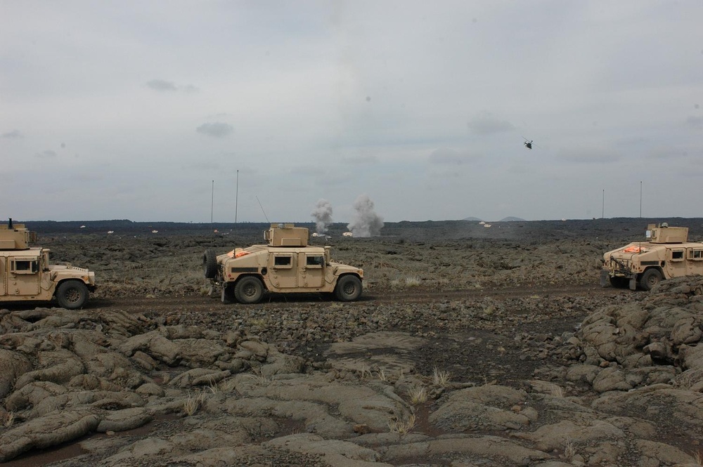 25th Combat Aviation Brigade Teams With United States Army Garrison – Hawaii to Improve Pohakuloa Training Area, Quality of Training