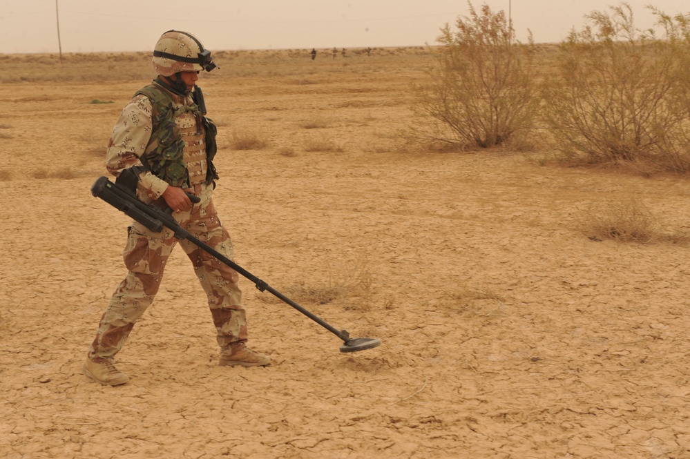 Village patrol in Diyala