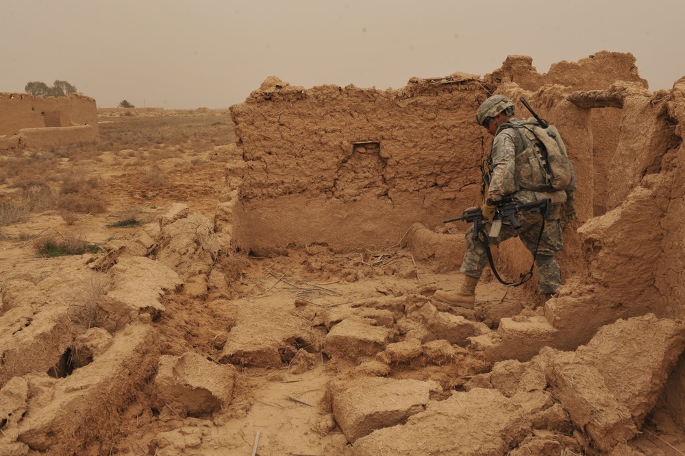 Village patrol in Diyala