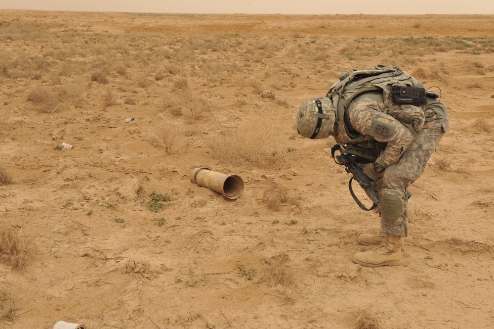 Village patrol in Diyala