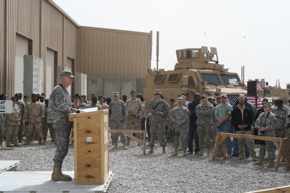 Mine-Resistant Ambush-Protected Vehicle Milestone Reached