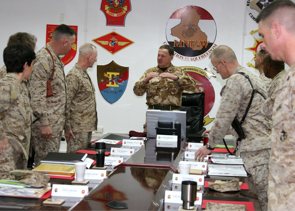 Multi-National Force - Iraq Deputy Commanding General Tours Multi-National Force - West