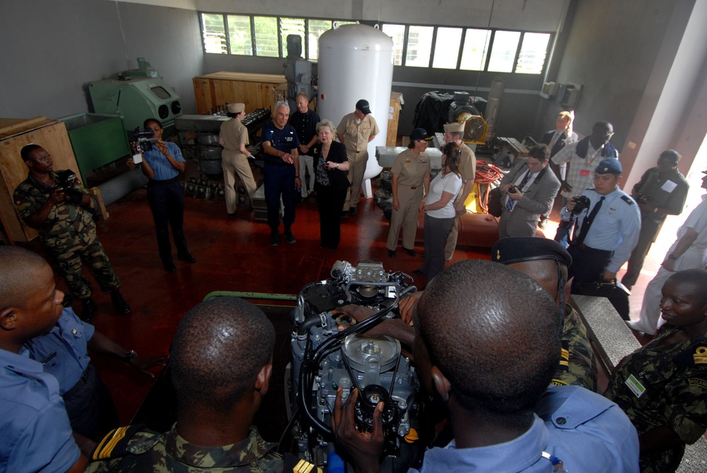 Africa Partnership Station, Ghanaian sailors team up for hospital restoration project