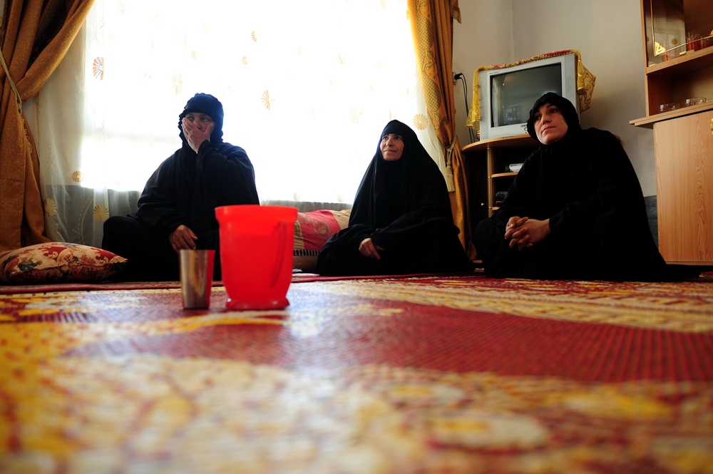 Patrol in Mamouri Gaurari, Iraq