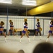 Minnesota Vikings Cheerleaders come to Camp Basra in Basra, Iraq