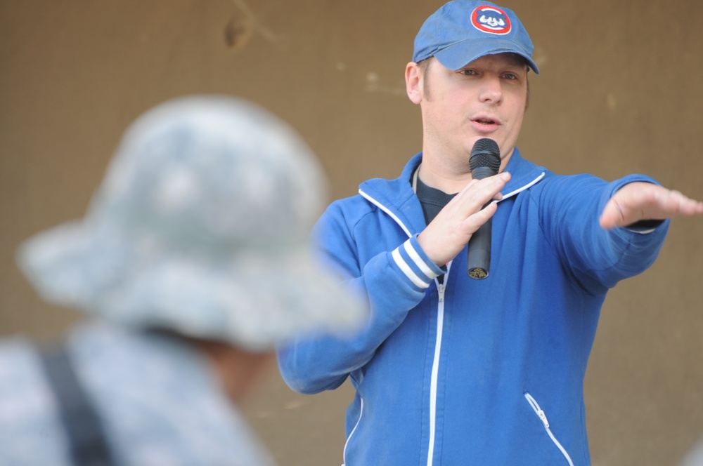 Comedy show at Joint Security Station Loyalty