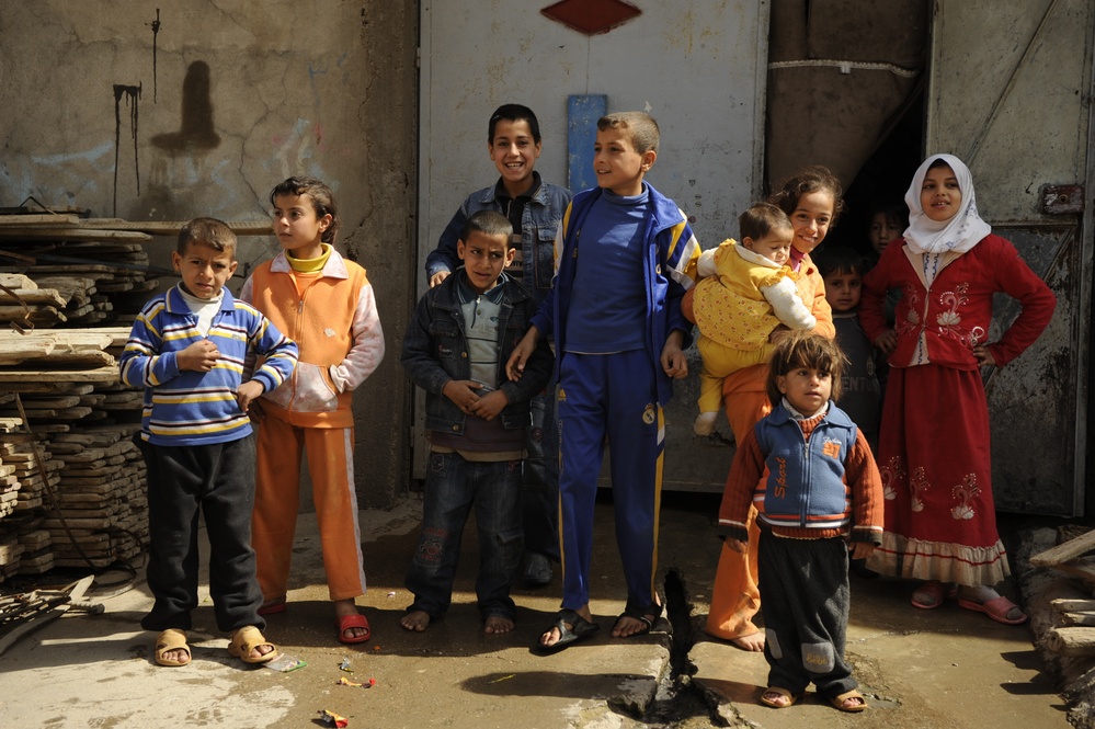 Humanitarian aid mission in Mosul