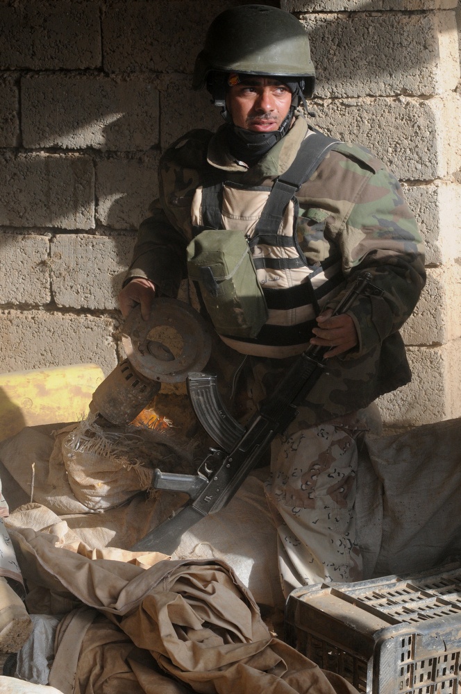 Patrol in Murbat-Garha, Iraq