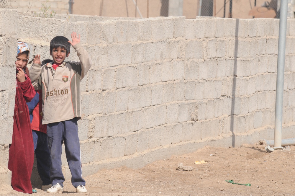 Patrol in Murbat-Garha, Iraq