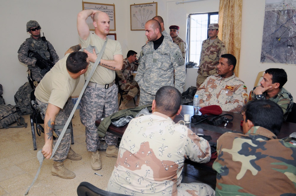 Medical Training in Multaka, Iraq