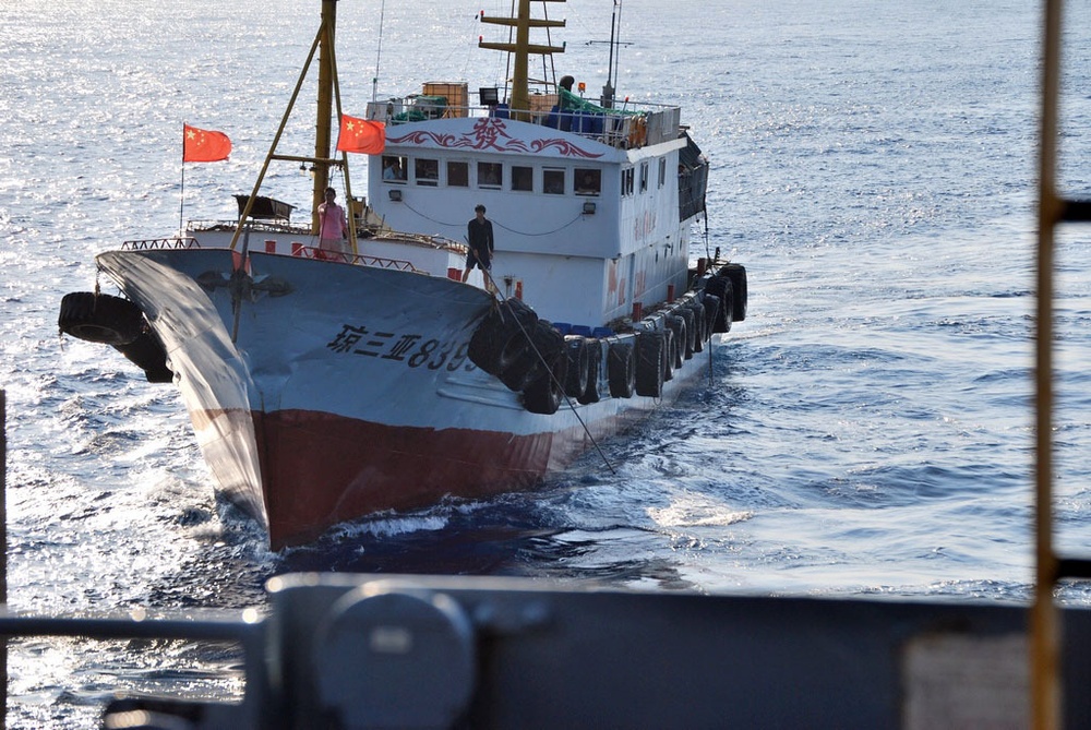 U.S. Naval Vessel Harrassed by Chinese Ships
