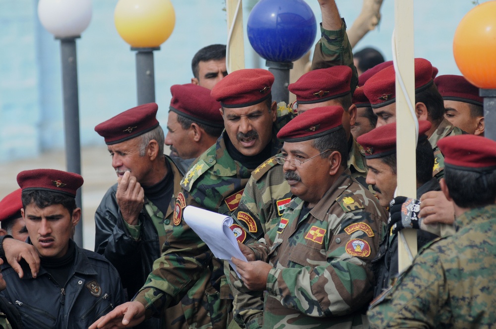 Sons of Iraq payday in Multaka