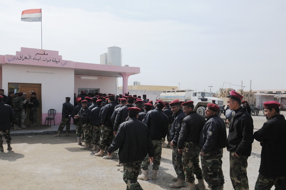 Sons of Iraq payday in Multaka