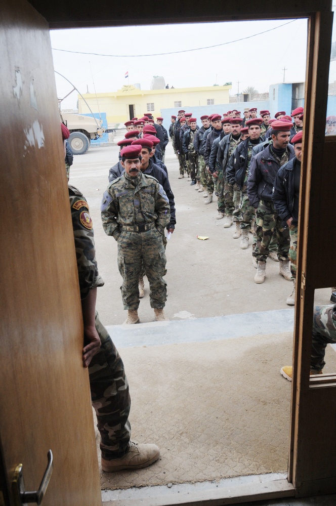 Sons of Iraq payday in Multaka
