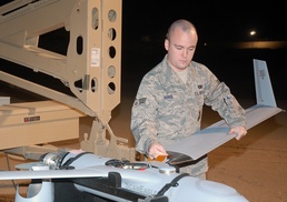 Enlisted flyers watch over Airmen ground forces