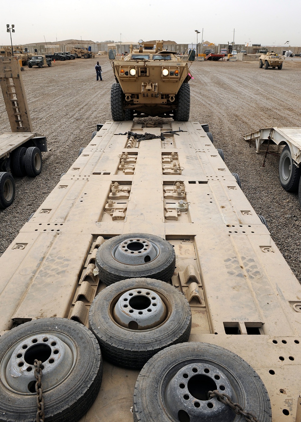 Joint Expeditionary Tasking Airmen process more than a billion dollars worth of vehicles, equipment