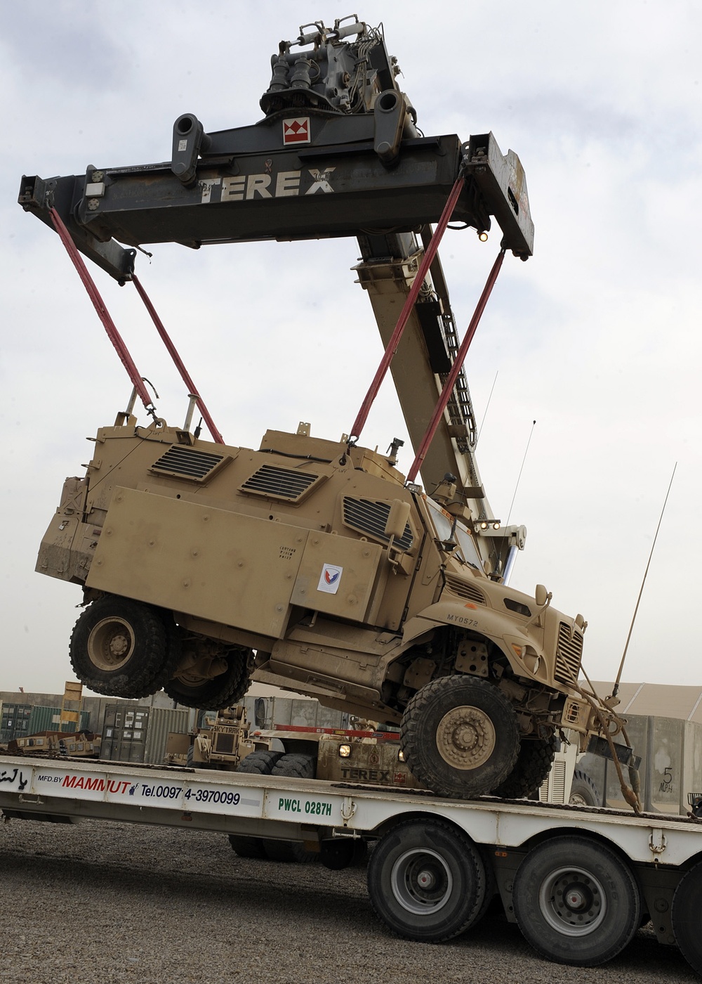 Joint Expeditionary Tasking Airmen process more than a billion dollars worth of vehicles, equipment