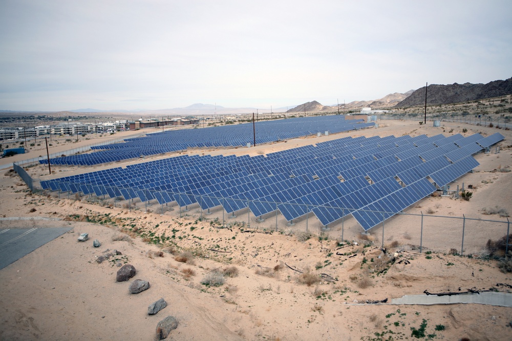 Solar energy, water supply at Marine Corps Air Ground Combat Center in Twentynine Palms