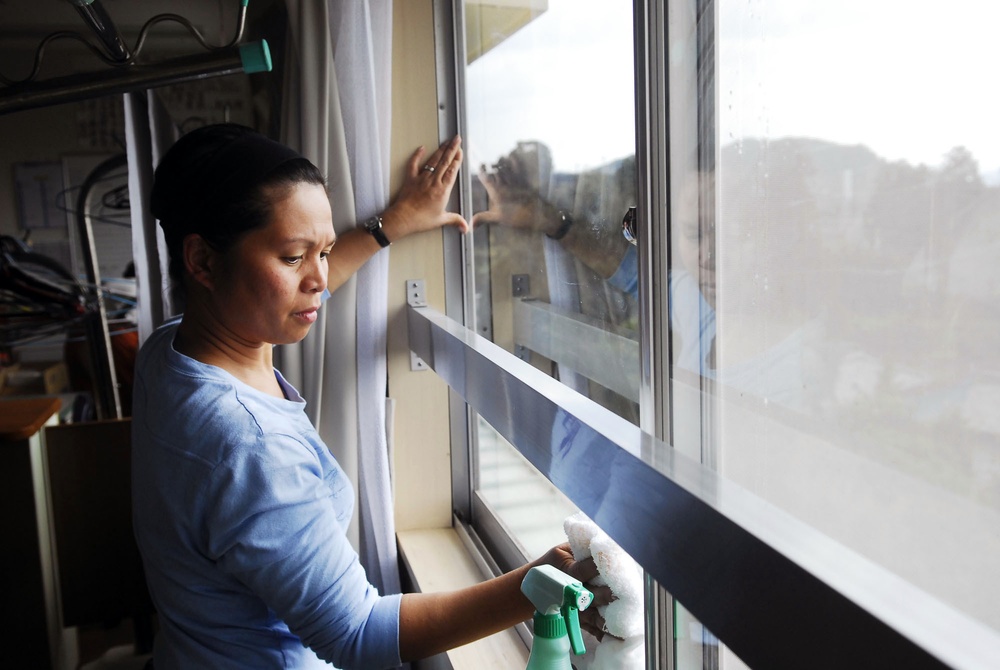 Community service project at Kibono Ie nursing home