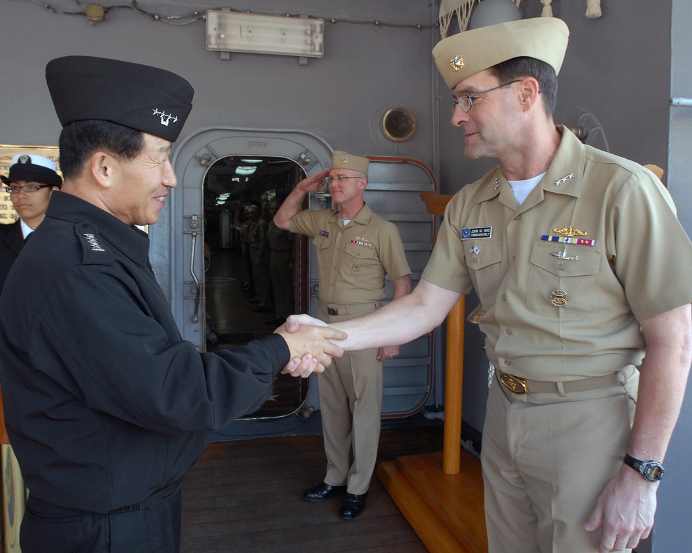 Visiting the USS Blue Ridge