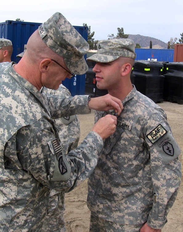 Task Force Yukon commander recognizes six Soldiers