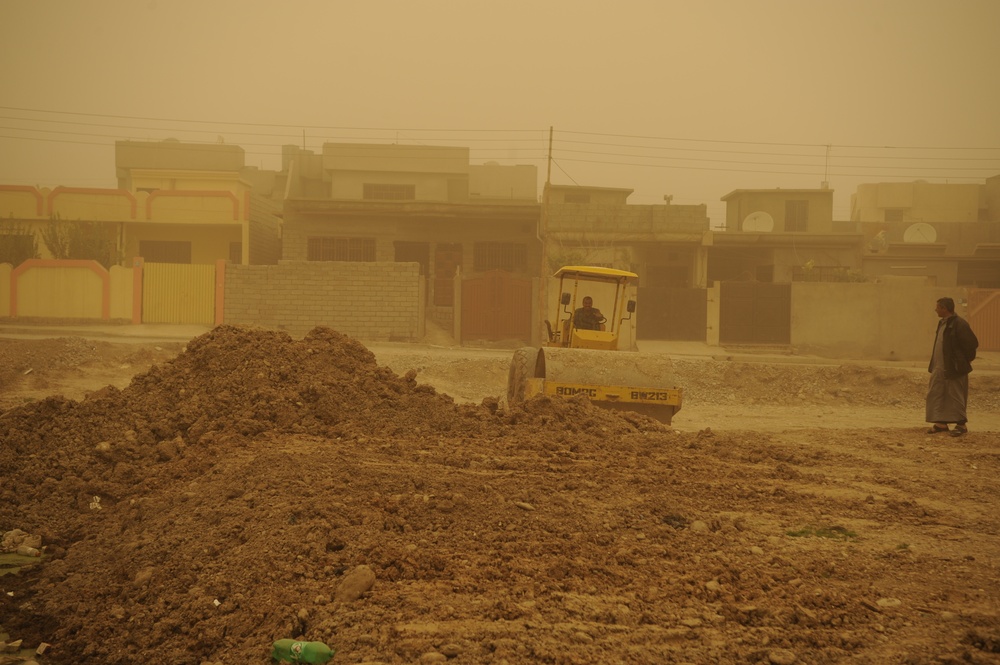 Trash Removal in Mosul, Iraq