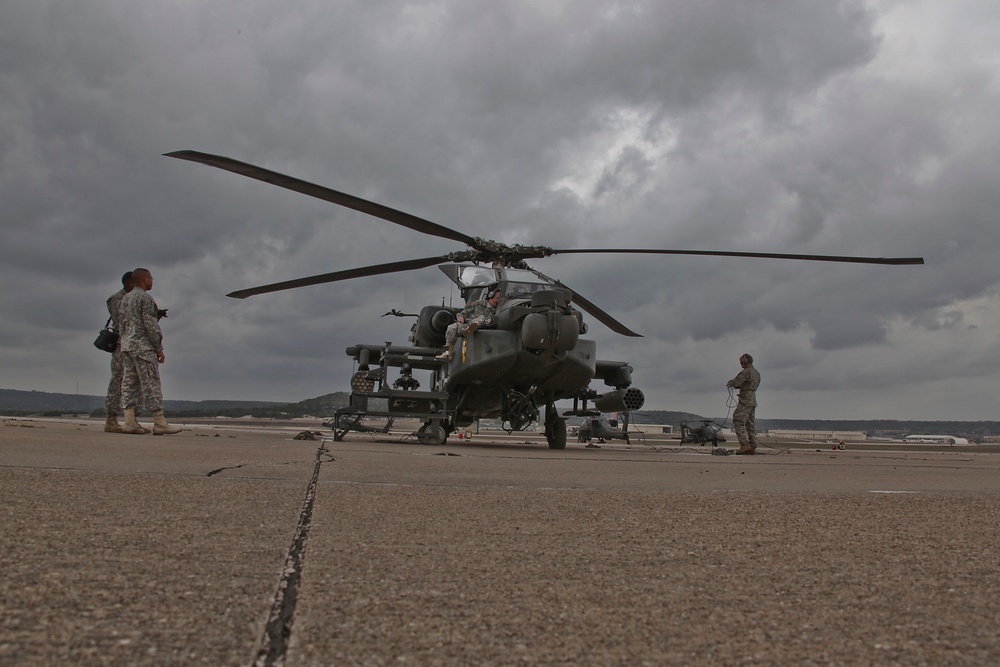 Command Sgt. Maj. Ciotola Takes to the Skies With the 1st Air Cavalry Brigade