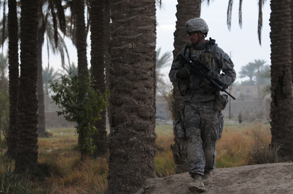 Joint patrol near Taji