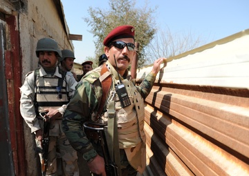 Joint patrol near Taji