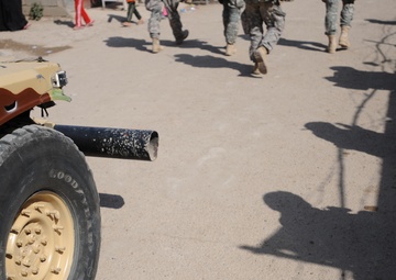 Joint patrol near Taji