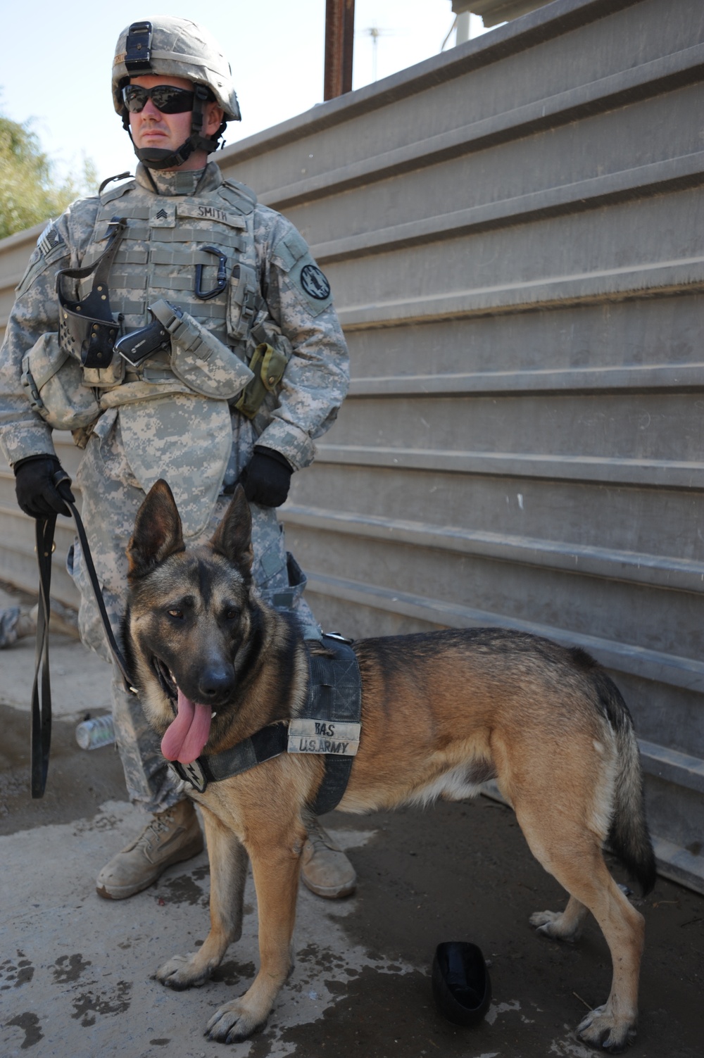 Joint patrol near Taji