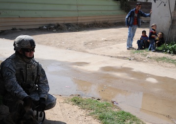 Joint patrol near Taji