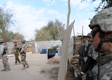 Joint patrol near Taji
