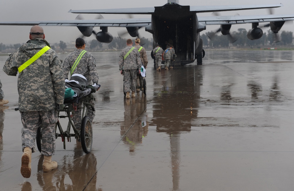 Airlifting the Wounded Warrior