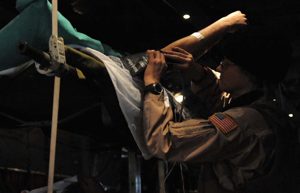 Airlifting the Wounded Warrior