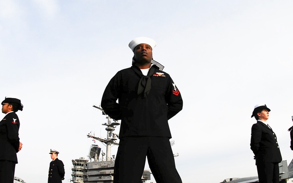 USS John C. Stennis in Busan