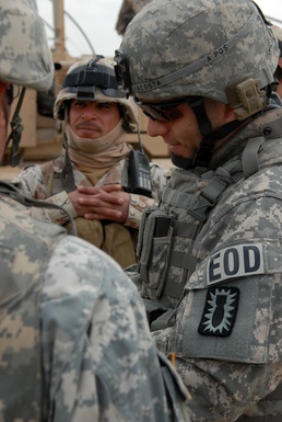 Hunting in harm's way: 731st Explosive Ordnance Disposal Company