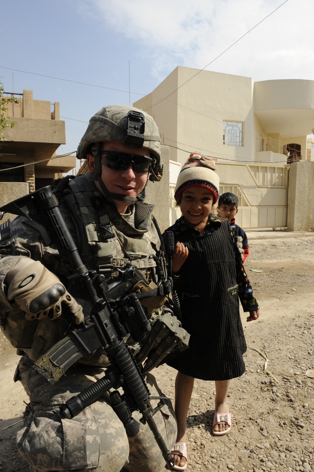 Joint patrol in Adhamiyah Baghdad, Iraq