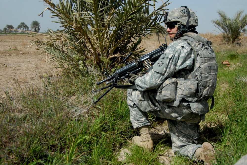 Unexploded munitions at a farm in Haswah