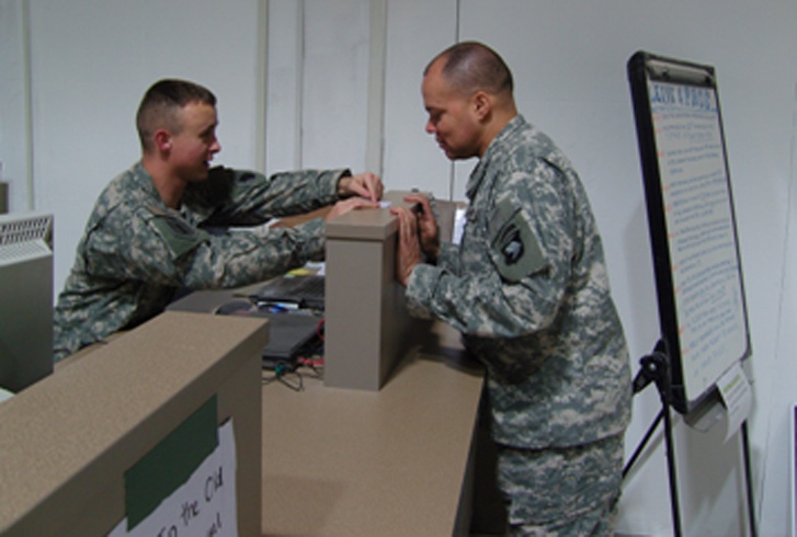 510th Human Resources Company - R5 Operations-Baghdad International Airport