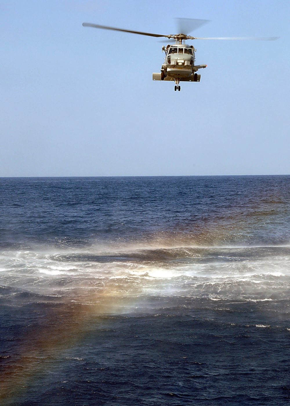 USS Philippine Sea and USS Porter in the Atlantic